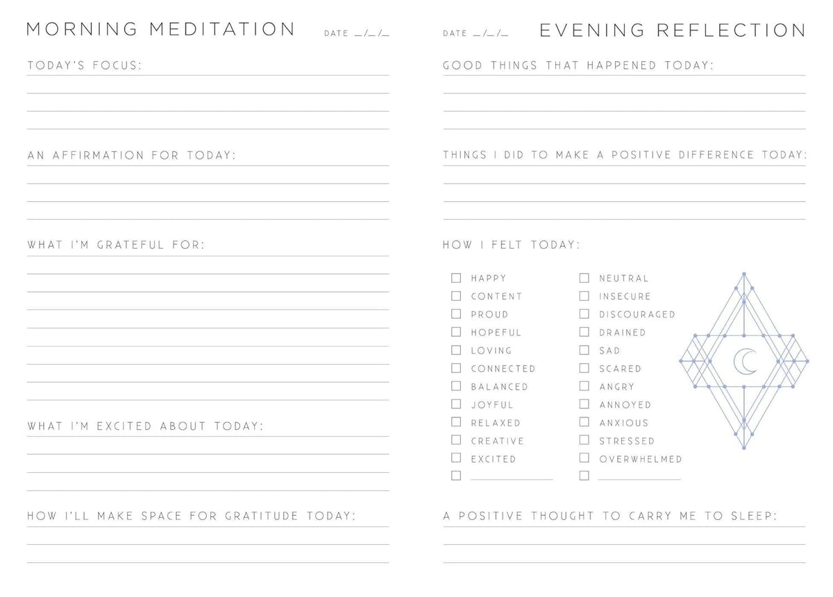 Gratitude: a Day and Night Reflection Journal