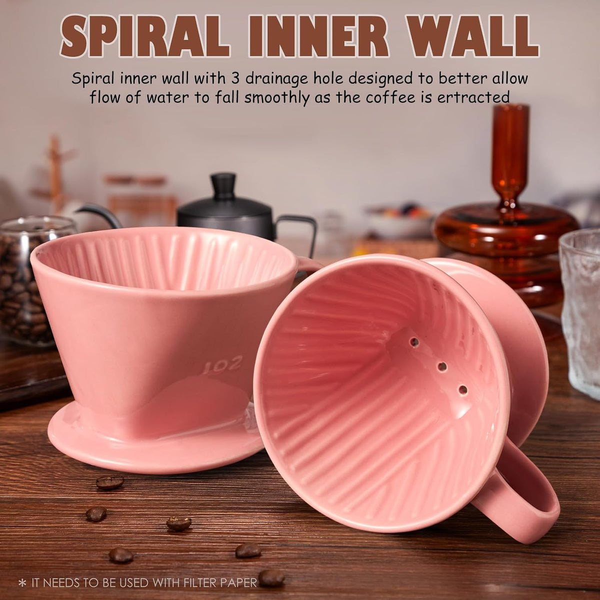 Ceramic Pour over Coffee Dripper