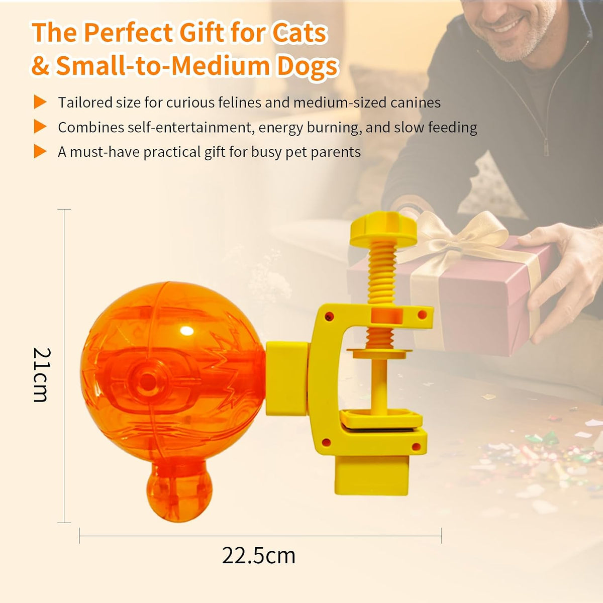Interactive Dog Puzzle Toy - Treat Dispensing