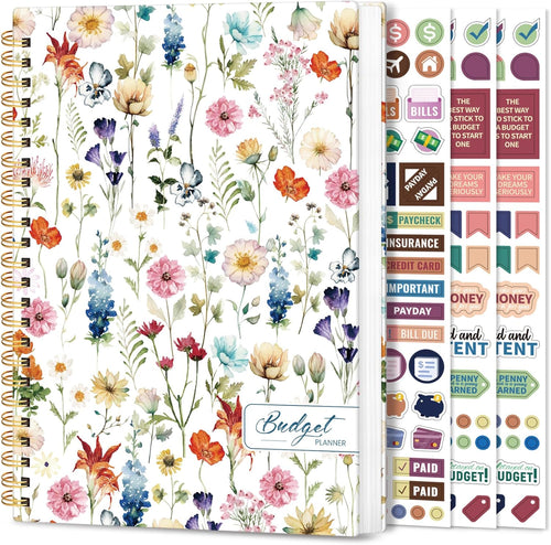 Aesthetic Budget Planner - Wildflowers