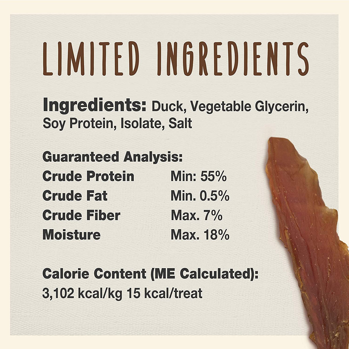 Gourmet Duck Jerky Dog Treats