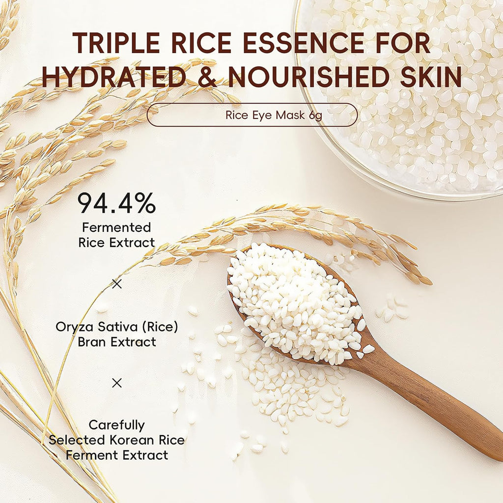 Rice Eye Mask under Eye Patches Collagen
