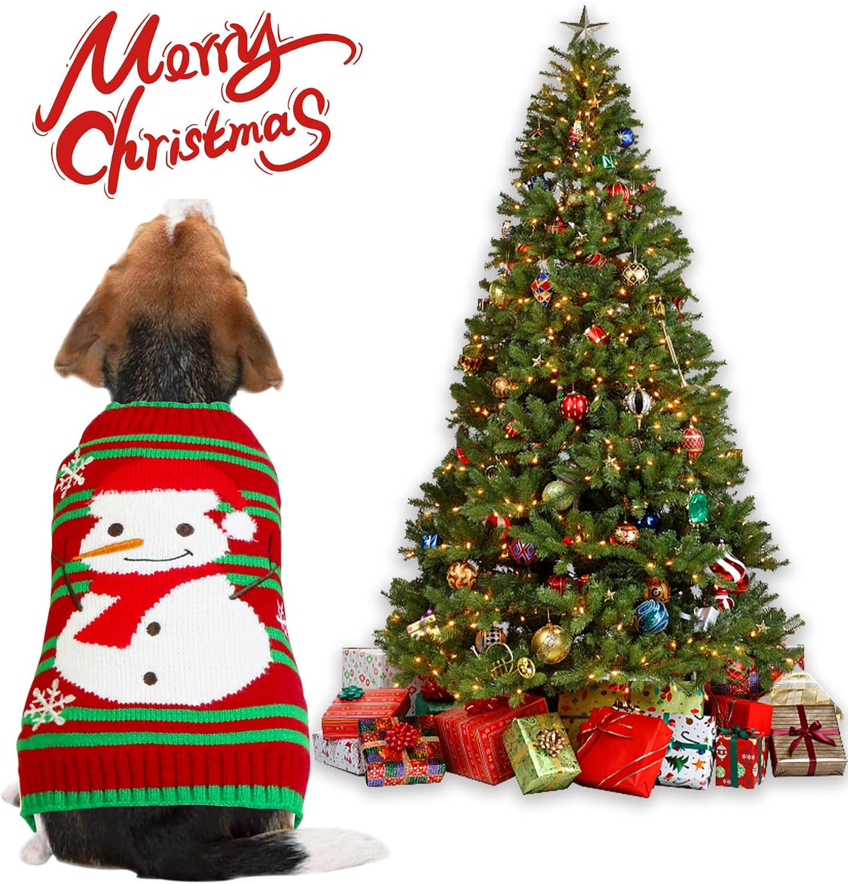 3 Pack Dog Holiday Sweaters