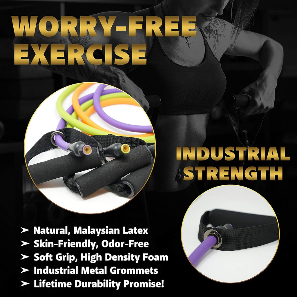 Single Resistance Bands Set with Ebook