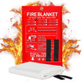 Portable Emergency Fire Blanket - Fire Suppression Safety Cover