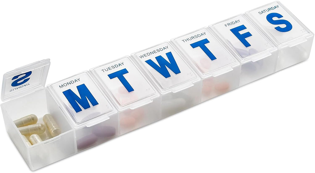 Weekly Pill Organizer, 7-Day Extra Large