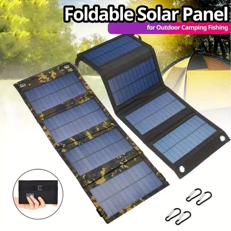 Portable Foldable Solar Panel Charger - Emergency Power