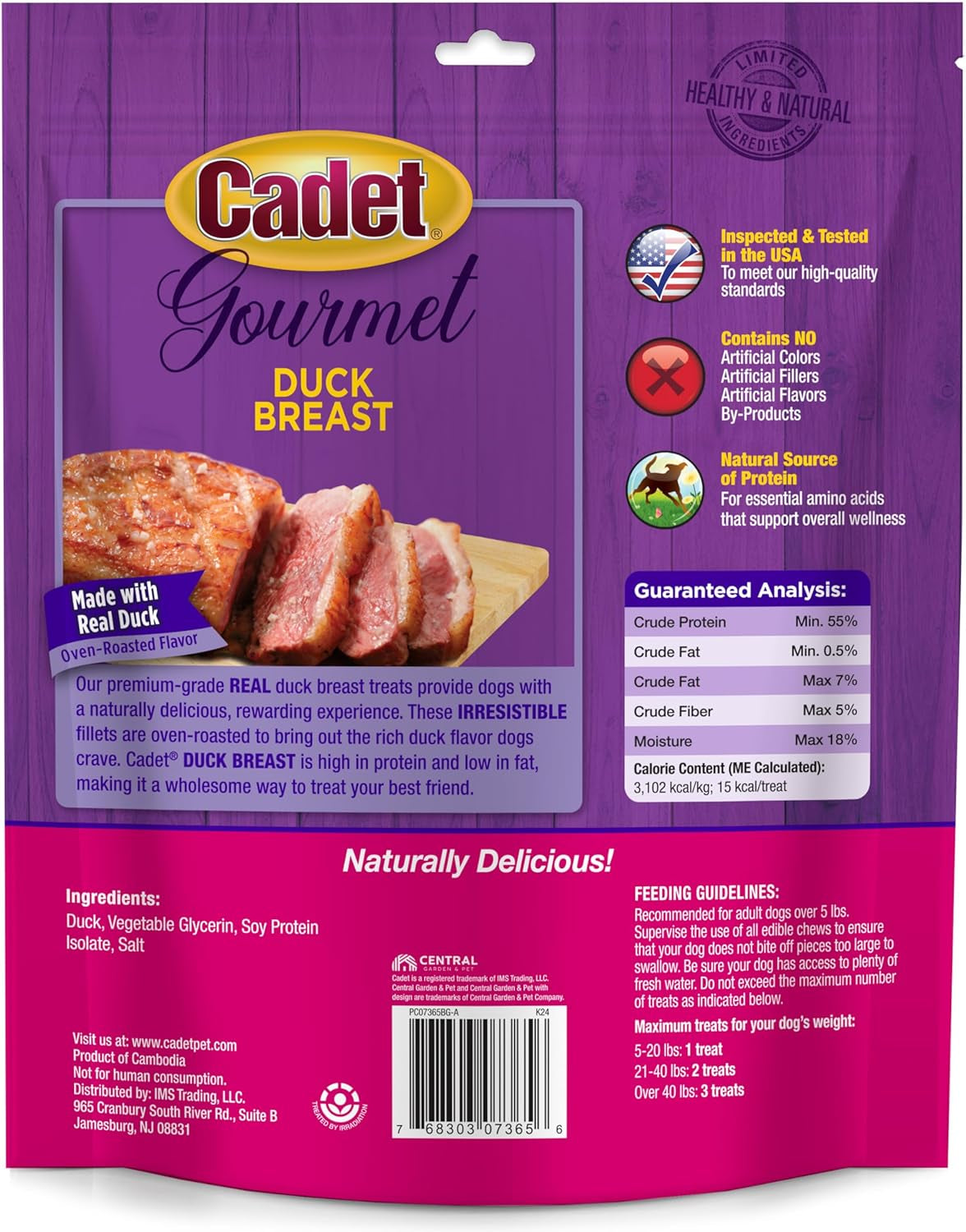 Gourmet Duck Jerky Dog Treats