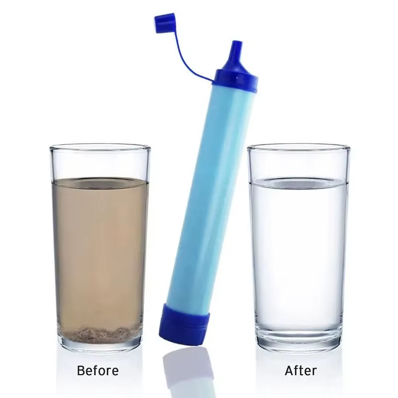 Outdoor Emergency Water Filter Straw - Portable Purifier