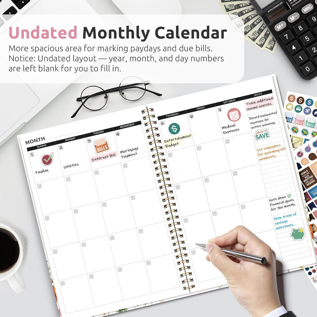 Aesthetic Budget Planner - Wildflowers