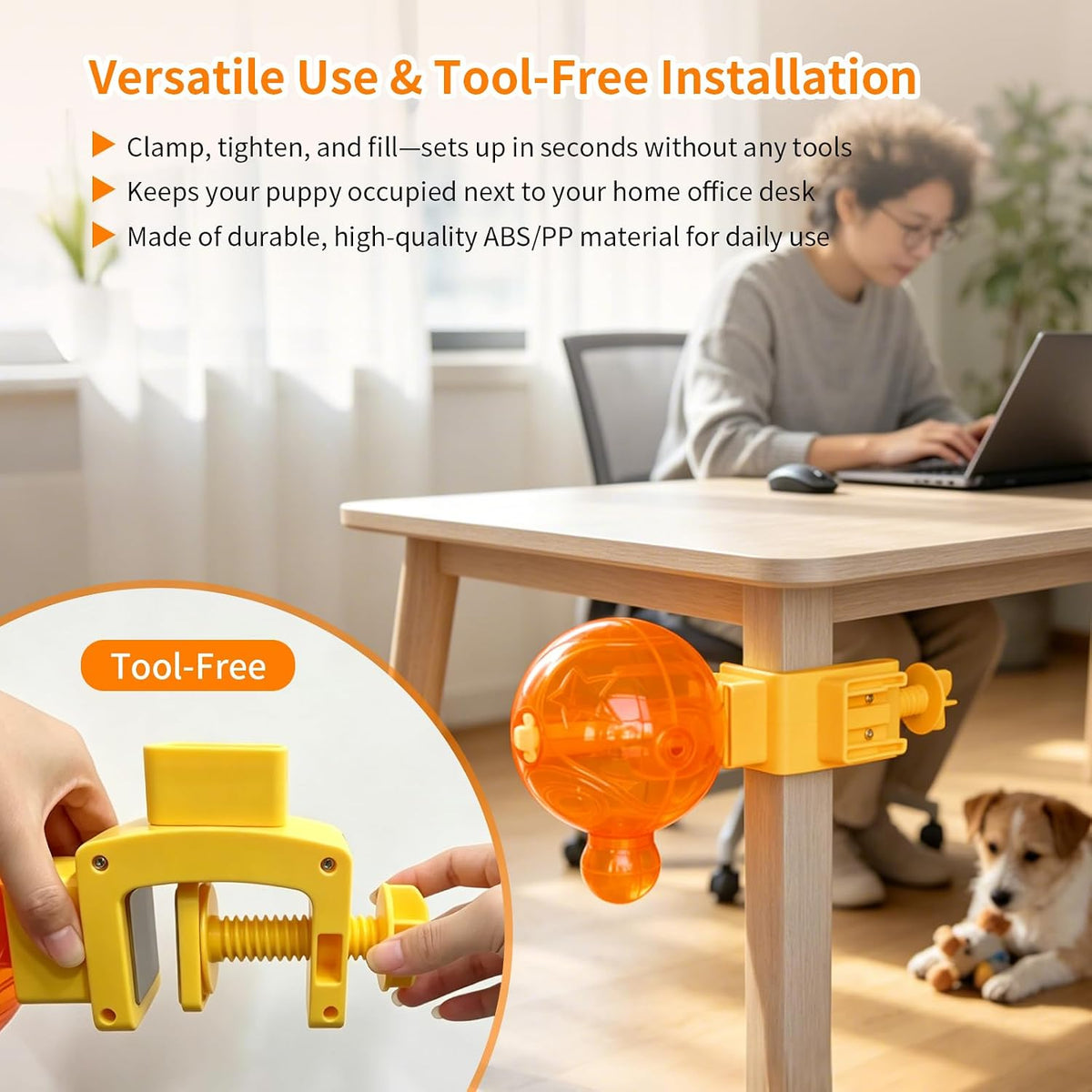 Interactive Dog Puzzle Toy - Treat Dispensing