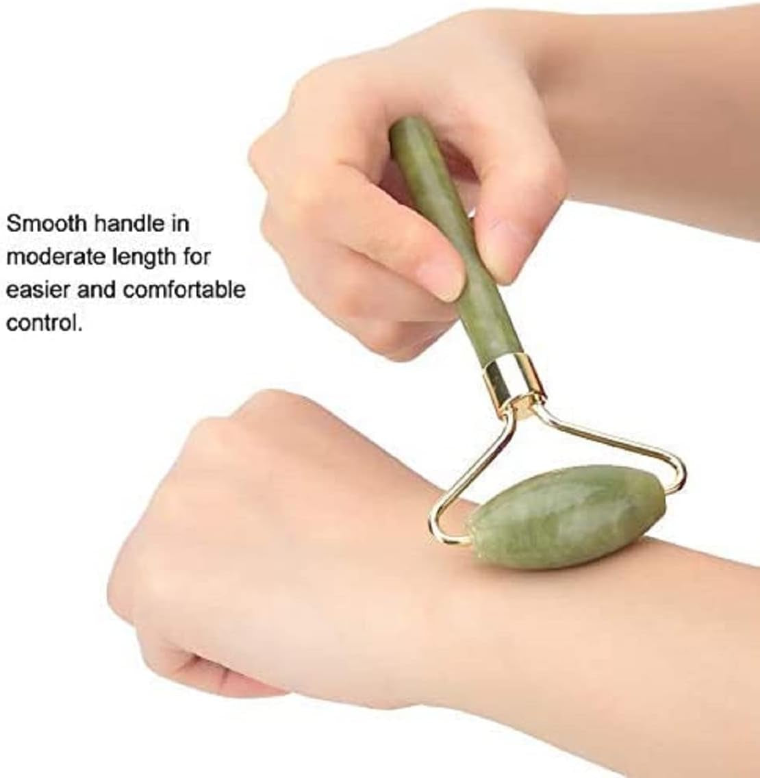 Jade Roller & Gua Sha Set 5-In-1