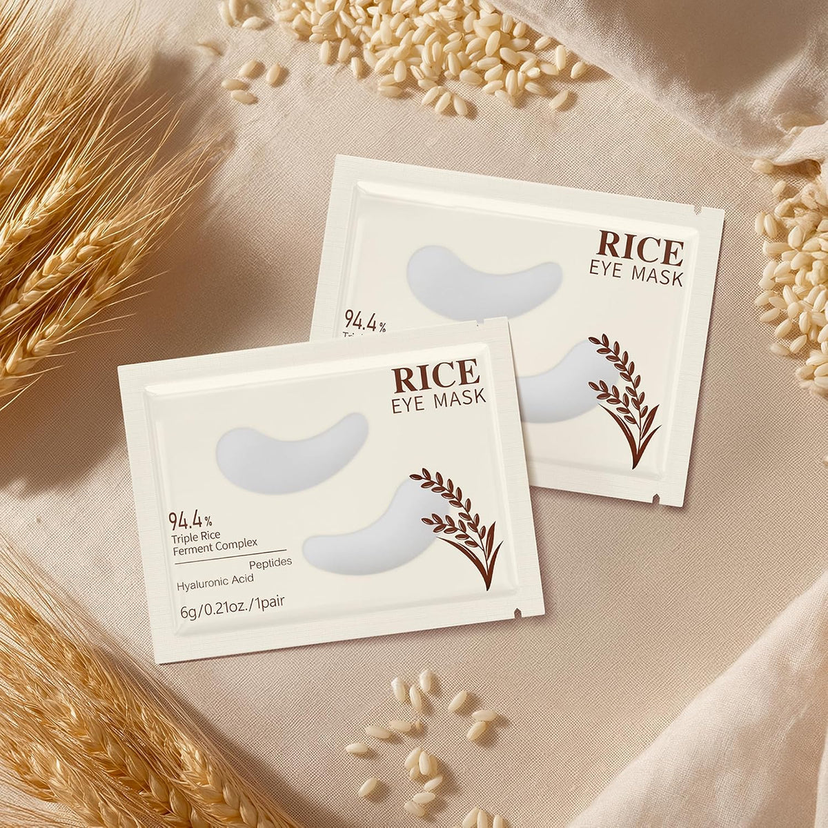 Rice Eye Mask under Eye Patches Collagen