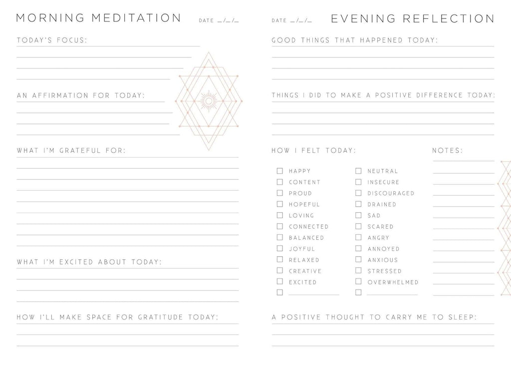 Gratitude: a Day and Night Reflection Journal
