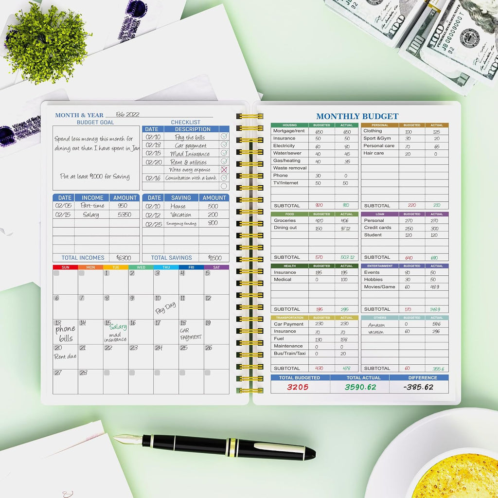 Budget Planner - Monthly Finance Organizer
