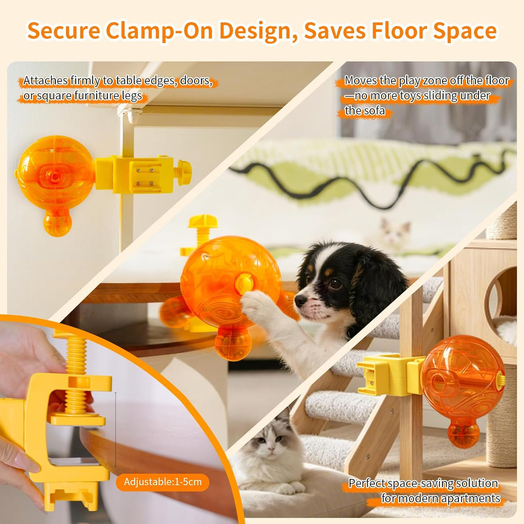 Interactive Dog Puzzle Toy - Treat Dispensing