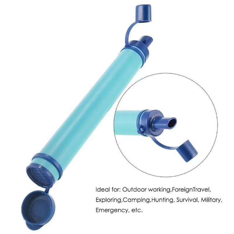 Outdoor Emergency Water Filter Straw - Portable Purifier