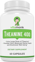 L-Theanine 400Mg Extra Strength Supplement