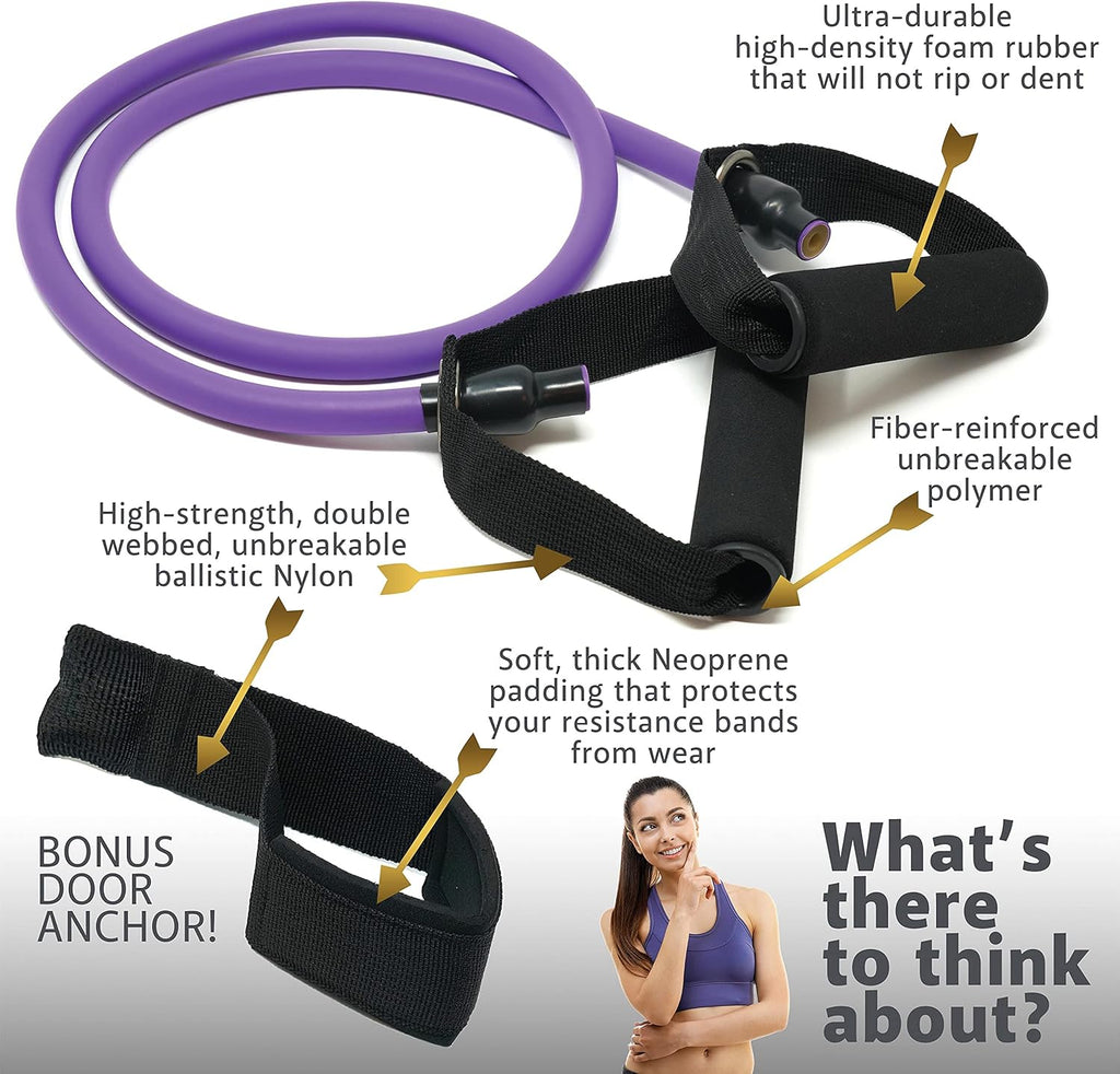 Single Resistance Bands Set with Ebook