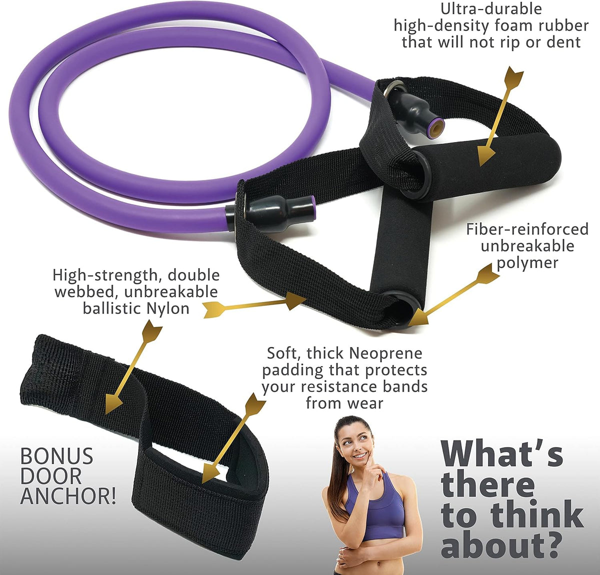 Single Resistance Bands Set with Ebook