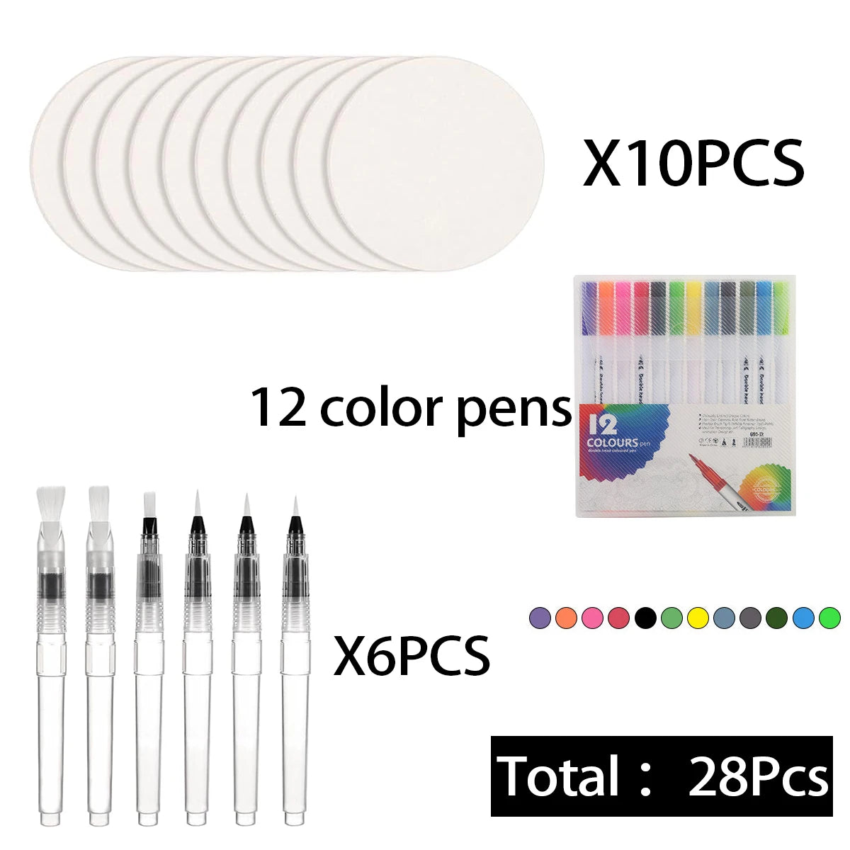 10/100Pcs 3D Drawing Magic Canvas Sponge Kids DIY Kids Painting Paper 3D Art Drawing Paper for Kids DIY Painting