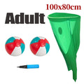 Granny Pants Yard Game Toy with Bouncy Ball Pump Fun Party Family Reunion Outdoor Props Tossing Sport Games for Adults Kids