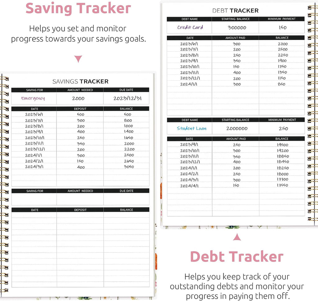 Aesthetic Budget Planner - Wildflowers