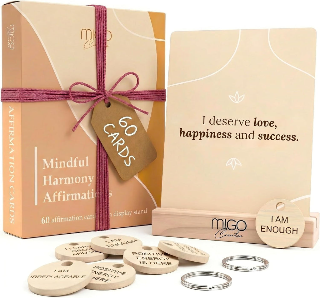 Mindful 60 Positive Affirmation Cards