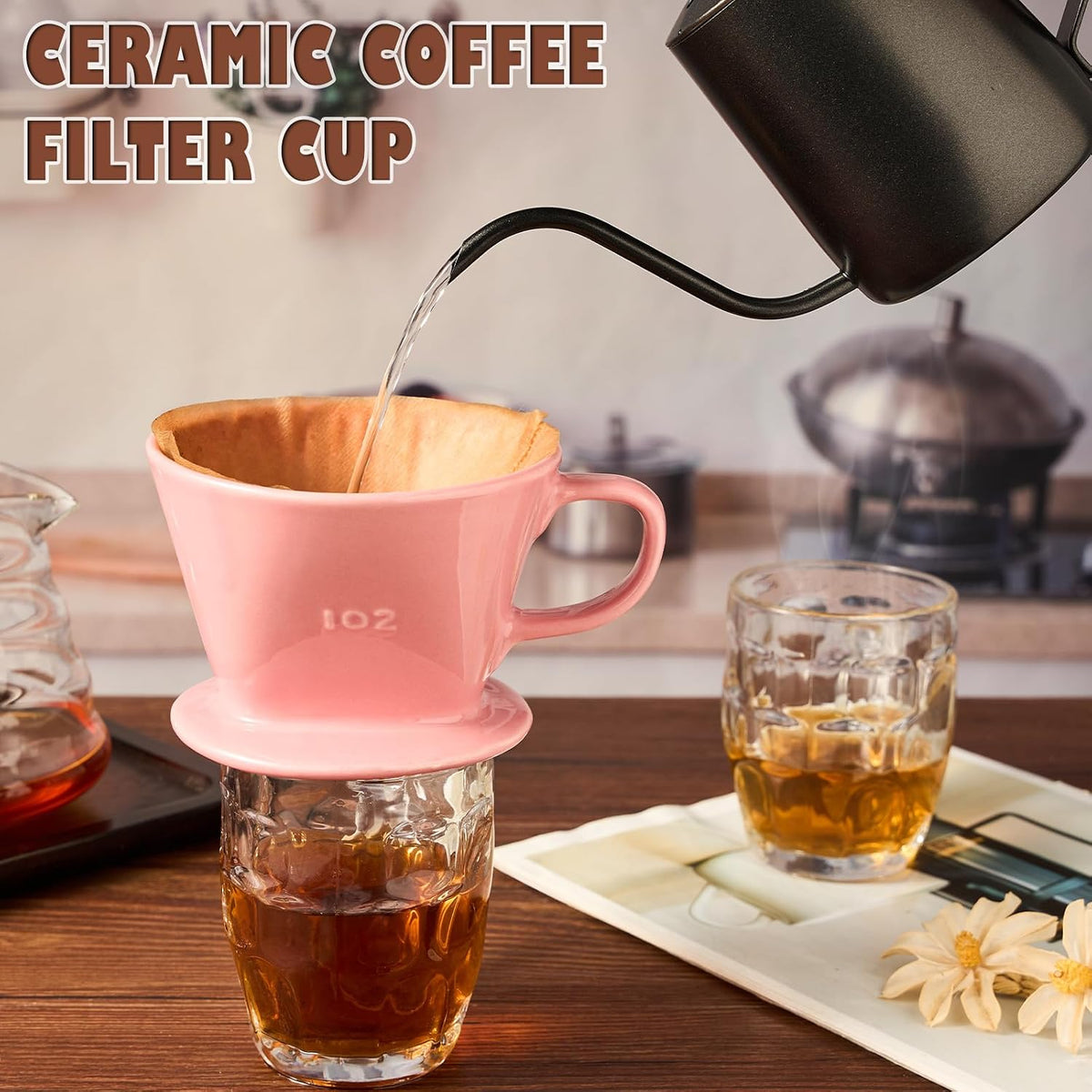 Ceramic Pour over Coffee Dripper