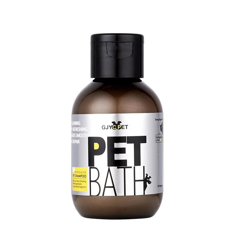 Pet Shampoo for Dogs Dry Skin Amp Itch Relief Anti-Flea Bath Wash Pet Shower anti Ticks Cats Hair Care Cleaning Shower Gel Soap