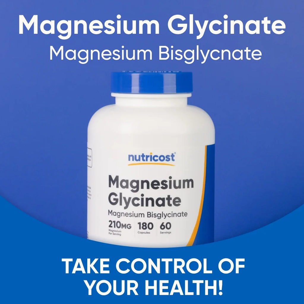 Magnesium Glycinate Capsules 210Mg