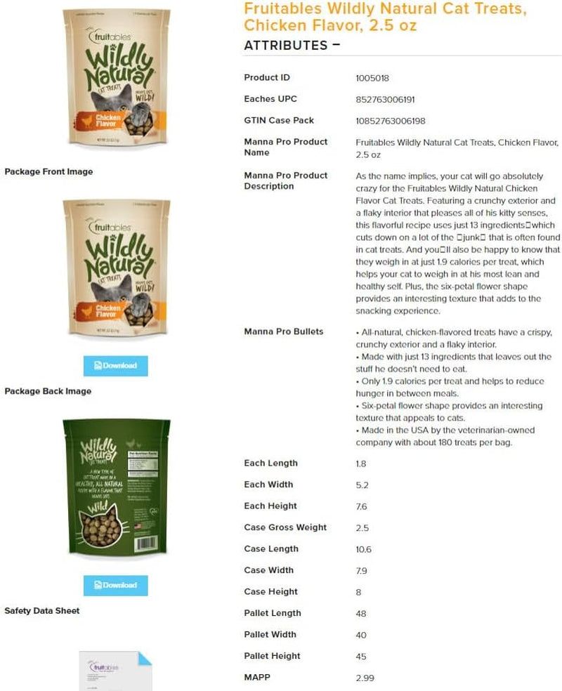 Cat Treats - Chicken Flavor