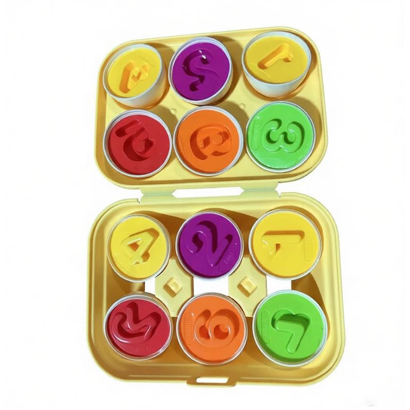 Montessori Educational Toys 1 2 3 Year Children Toy Easter Egg Baby Sensory Puzzle Smart Eggs Colors Shape Matching Sorter Games