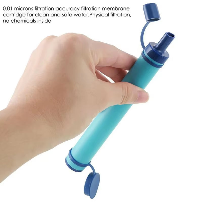 Outdoor Emergency Water Filter Straw - Portable Purifier