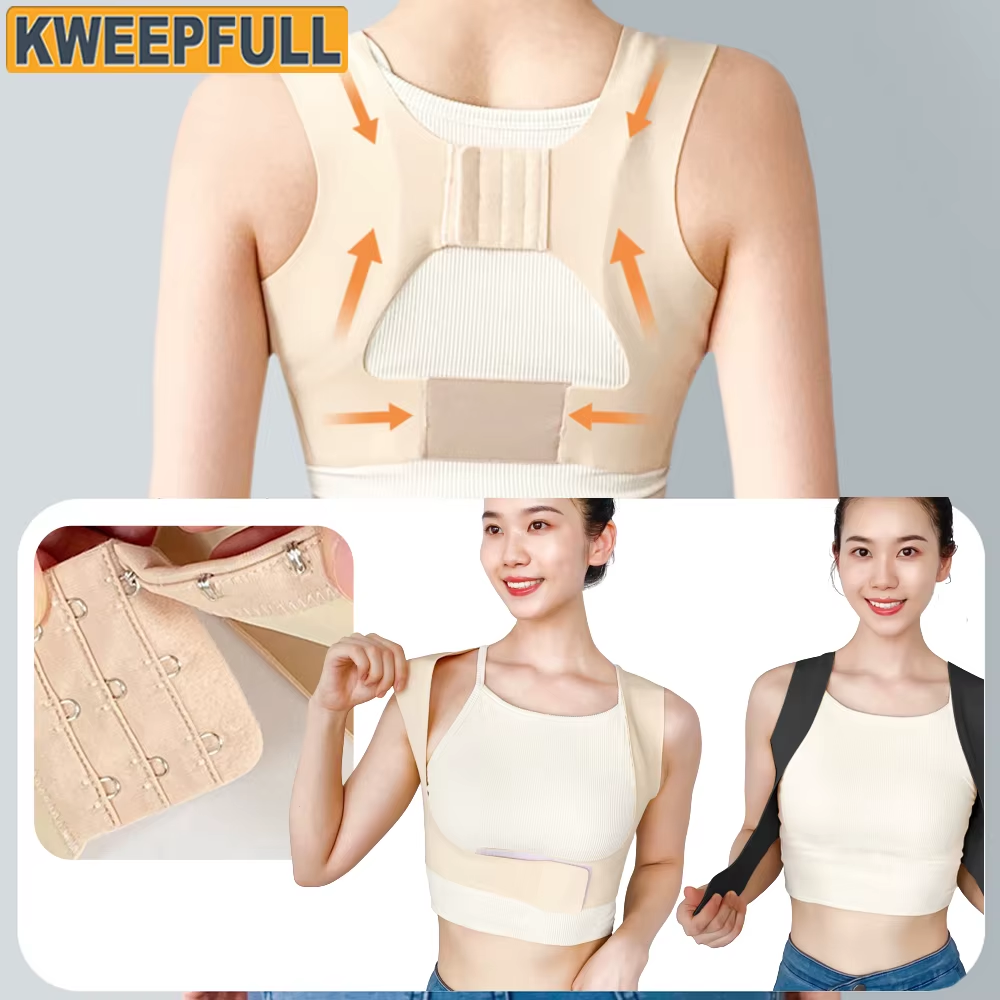 Posture Corrector – Corrector de Postura Ajustable para Mujer y Hombre | Soporte Lumbar y de Hombros